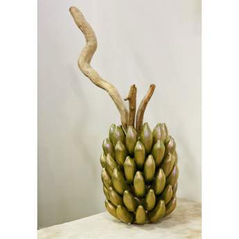 Vase Motiv Bananen