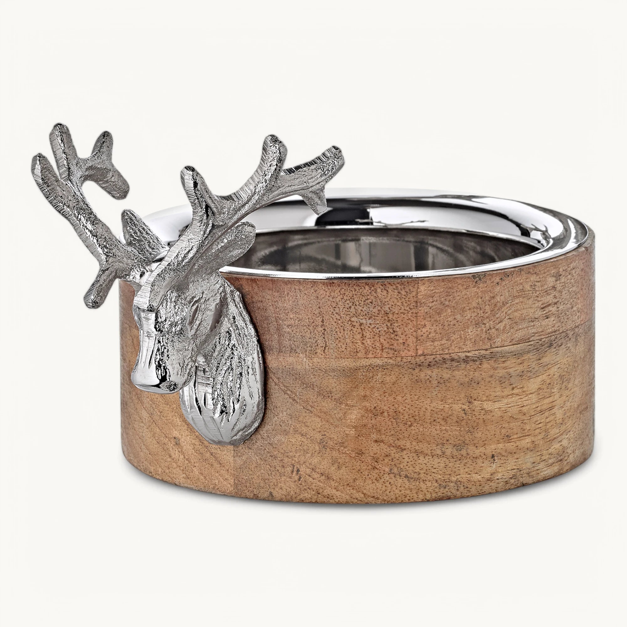 Flaschenuntersetzer mit Mangoholz